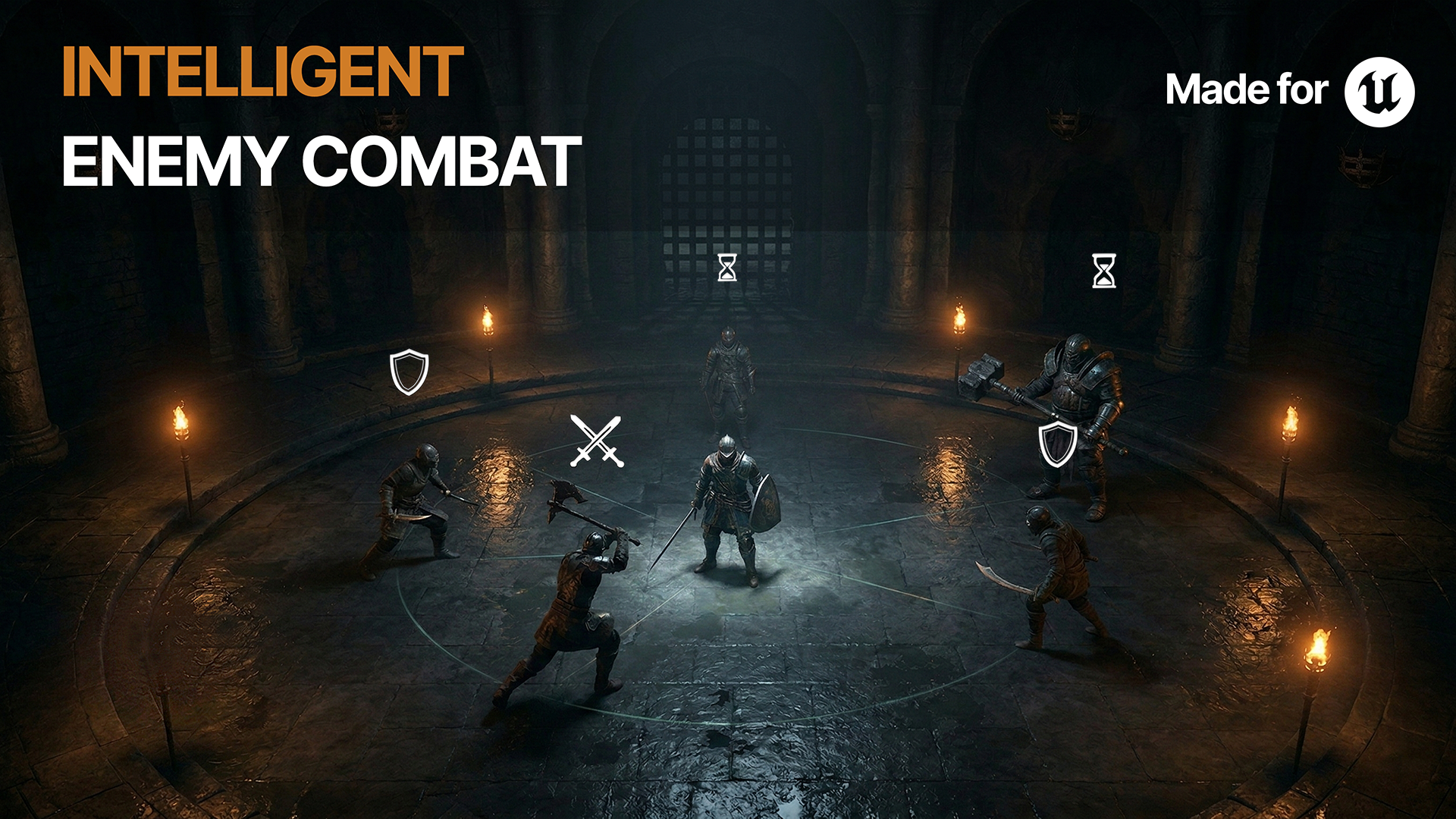 Soulslike Enemy Combat Plugin