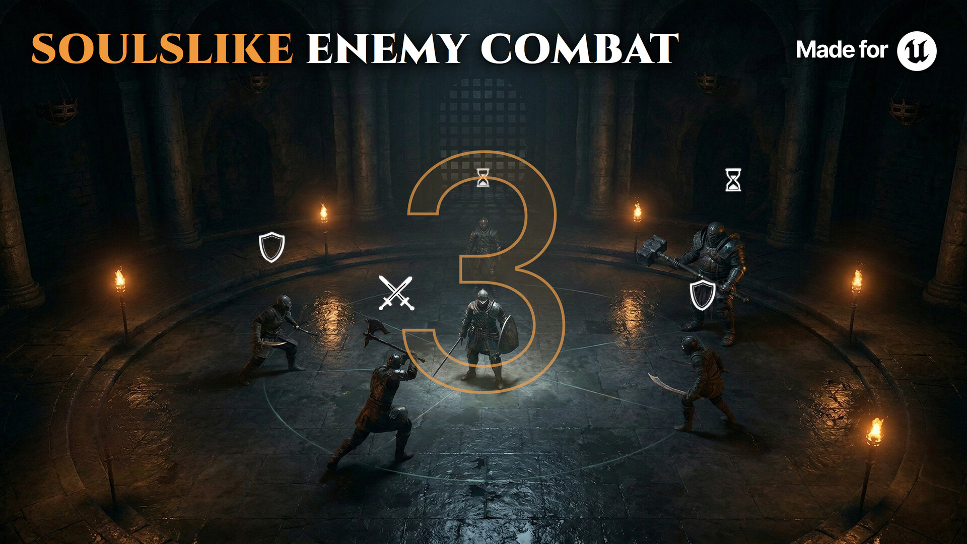 Soulslike Enemy Combat Plugin