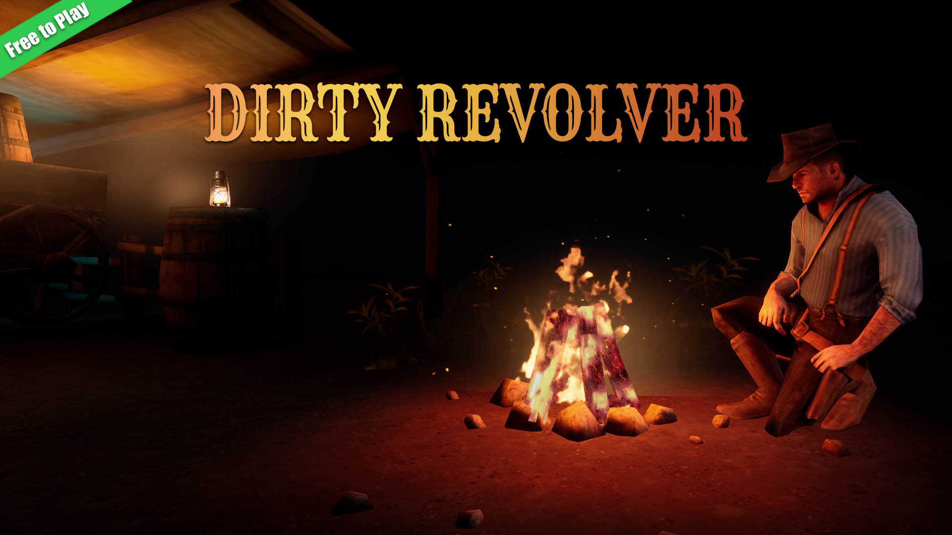 Dirty Revolver: Western Cowboy Shooter Game