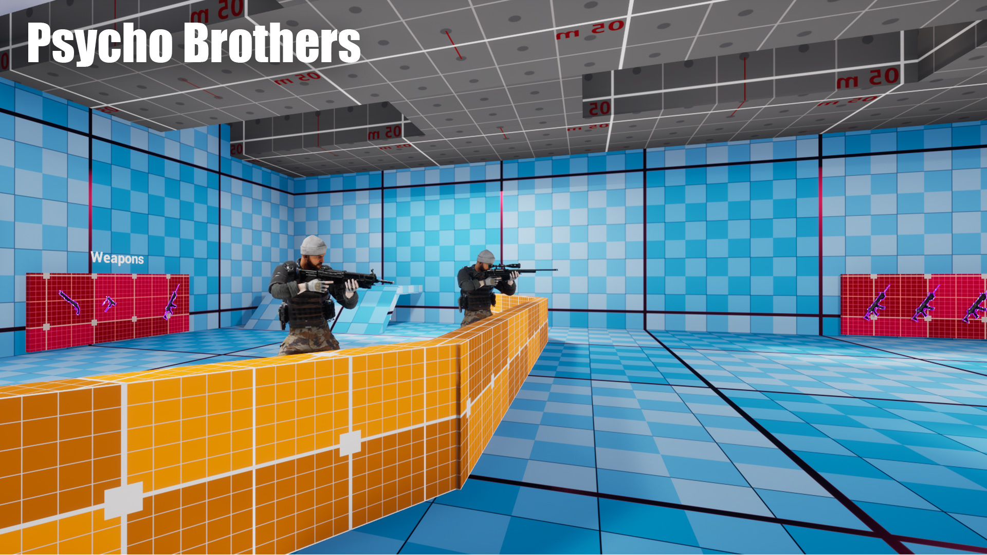 Psycho Brothers: Multiplayer Shooter Prototype